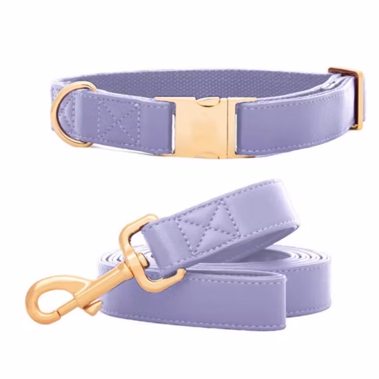 Pettorina per cani in morbida ecopelle di lusso, fodera in nylon morbido per buone condizioni dei capelli