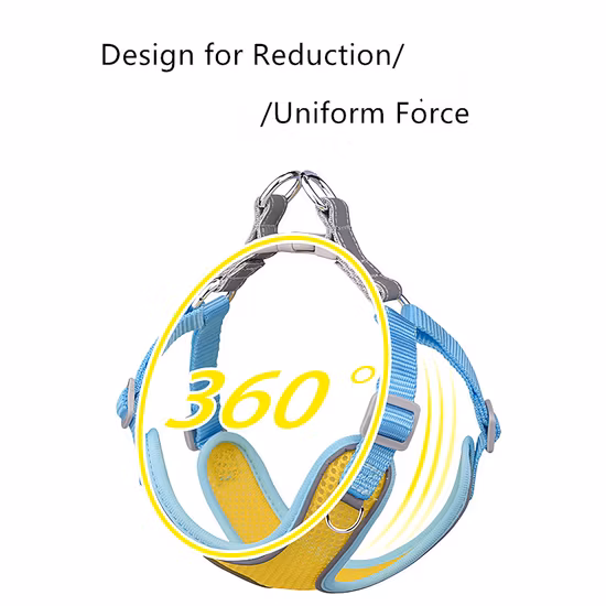 Prodotti per animali domestici con imbracatura da viaggio regolabile e traspirante di qualità premium