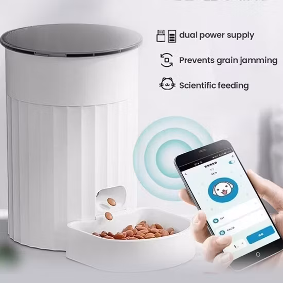Alimentatore automatico intelligente per cani, alimentatore per alimenti per gatti all'ingrosso più venduto