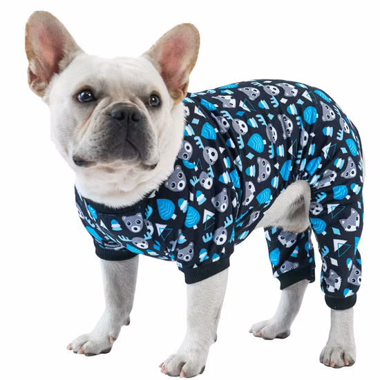 Cutebone Dog Pjs Onesies Pet Vestiti Tuta Abbigliamento Pigiama morbido per cuccioli