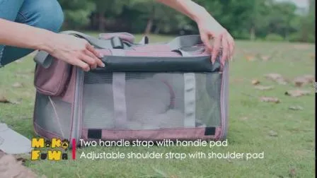 Prodotto per cani con borsa da viaggio portatile per animali domestici all'ingrosso in fabbrica